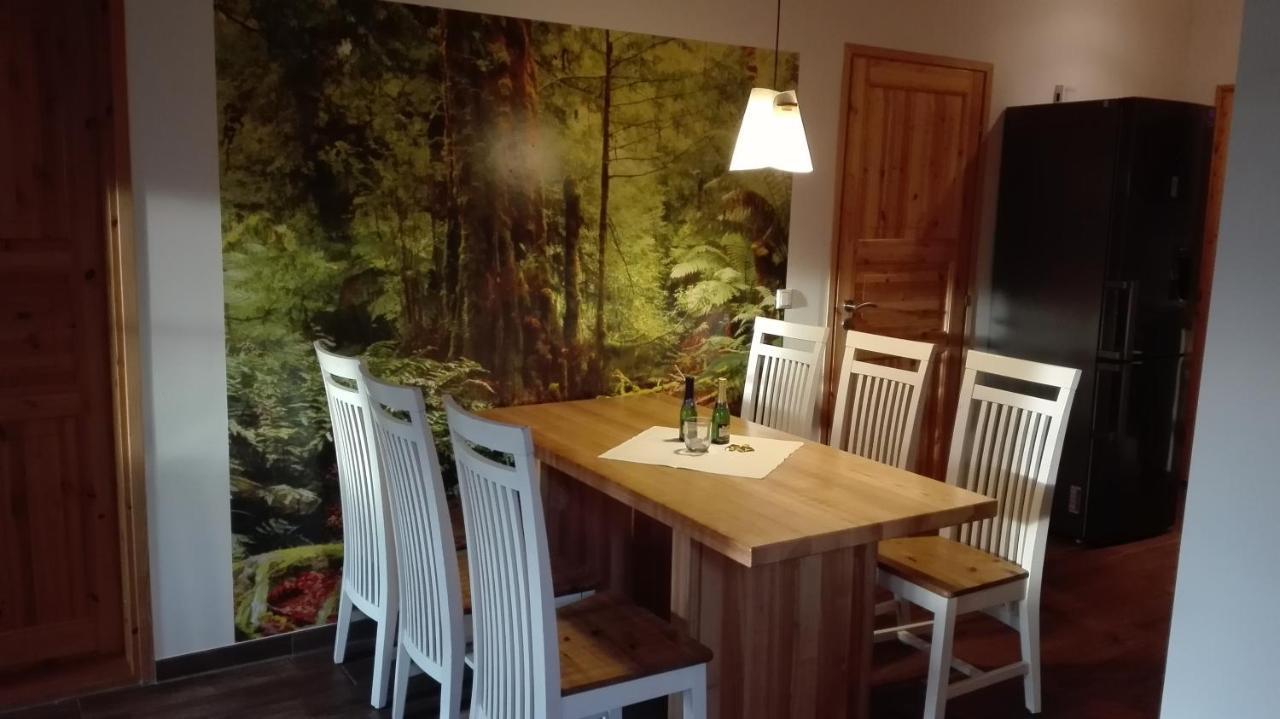 Blockhaus - Ferienwohnung Sunrise ออกุสตุสบวร์ก ภายนอก รูปภาพ