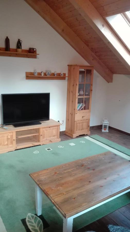 Blockhaus - Ferienwohnung Sunrise ออกุสตุสบวร์ก ภายนอก รูปภาพ
