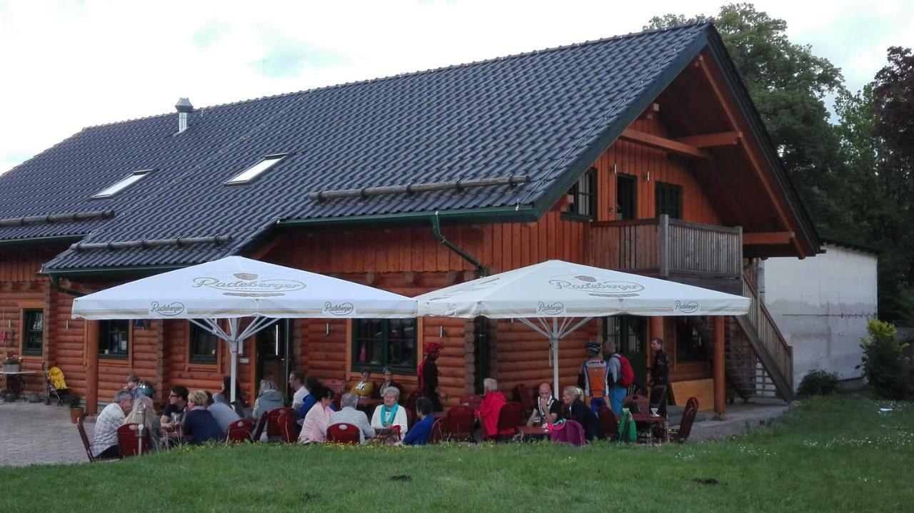 Blockhaus - Ferienwohnung Sunrise ออกุสตุสบวร์ก ภายนอก รูปภาพ