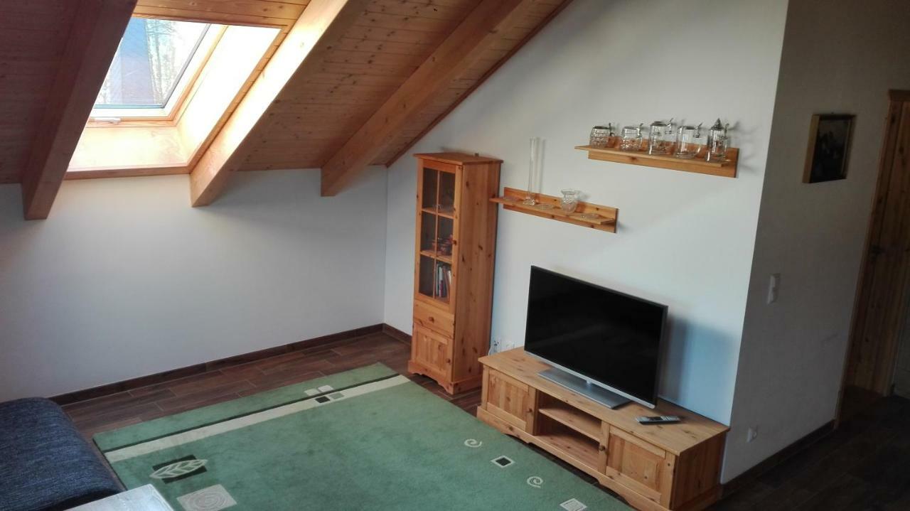 Blockhaus - Ferienwohnung Sunrise ออกุสตุสบวร์ก ภายนอก รูปภาพ